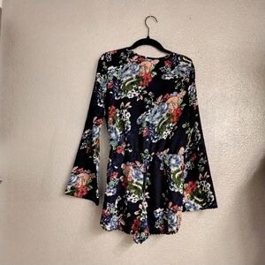 Charlotte Russe Floral Romper   Size S